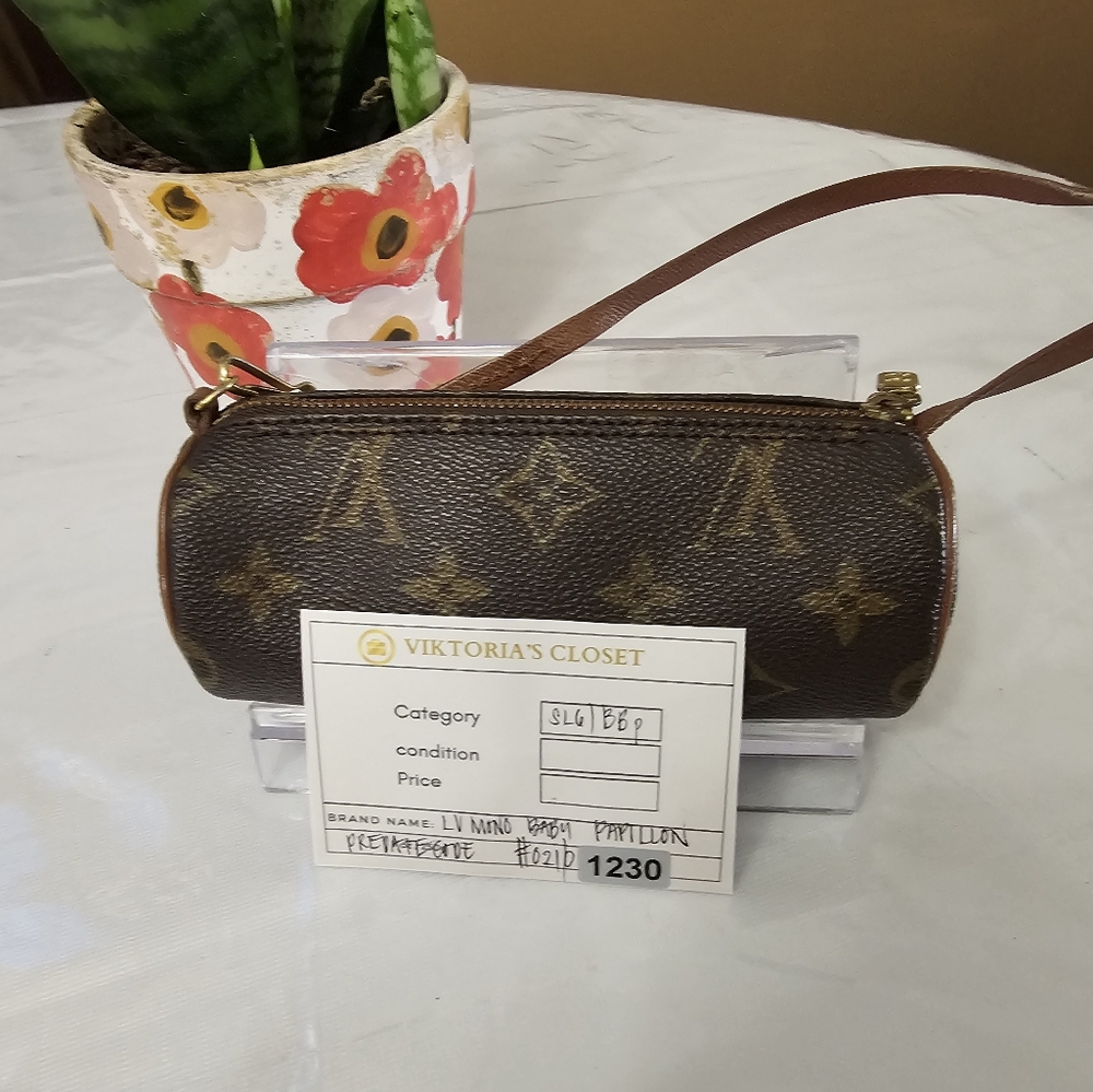 #0210-1230 LOUIS VUITTON MONOGRAM BABY PAPILLON